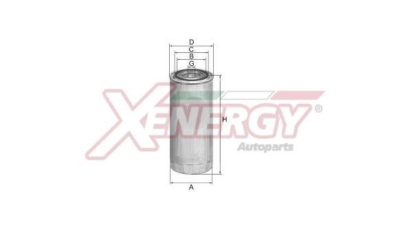 Xenergy X1537000 Топливный фильтр X1537000: Отличная цена - Купить в Польше на 2407.PL!