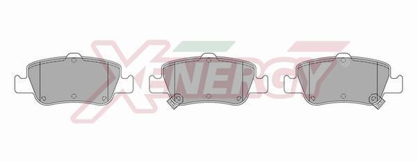 Xenergy X40973 Brake Pad Set, disc brake X40973: Buy near me at 2407.PL in Poland at an Affordable price!