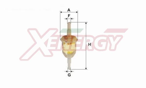 Xenergy X1510104 Fuel filter X1510104: Buy near me in Poland at 2407.PL - Good price!