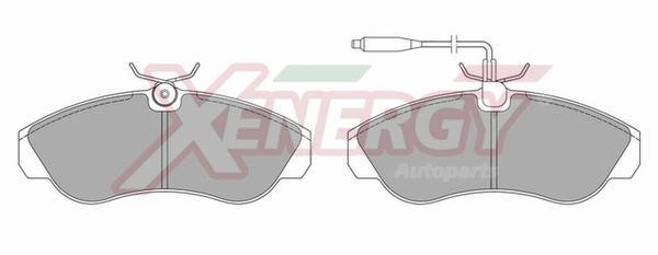Xenergy X40521 Brake Pad Set, disc brake X40521: Buy near me at 2407.PL in Poland at an Affordable price!