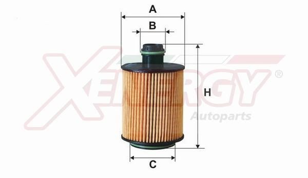 Xenergy X1510606 Масляный фильтр X1510606: Отличная цена - Купить в Польше на 2407.PL!