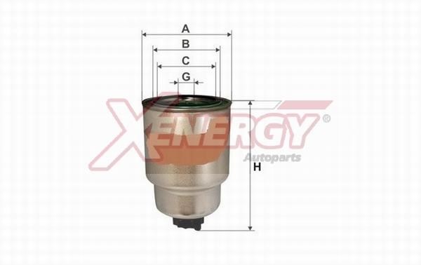 Xenergy X1598571 Fuel filter X1598571: Buy near me in Poland at 2407.PL - Good price!