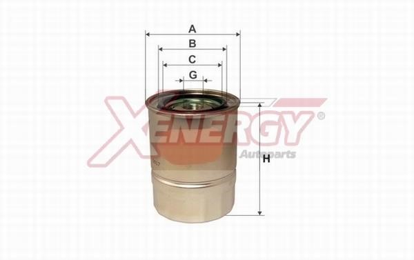 Xenergy X159904 Fuel filter X159904: Buy near me in Poland at 2407.PL - Good price!