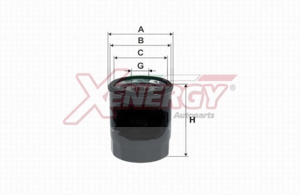 Xenergy X159621 Масляный фильтр X159621: Отличная цена - Купить в Польше на 2407.PL!