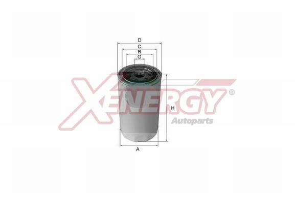 Xenergy X1510800 Filtr oleju X1510800: Dobra cena w Polsce na 2407.PL - Kup Teraz!