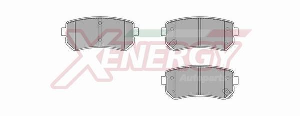 Xenergy X40985 Тормозные колодки дисковые, комплект X40985: Отличная цена - Купить в Польше на 2407.PL!