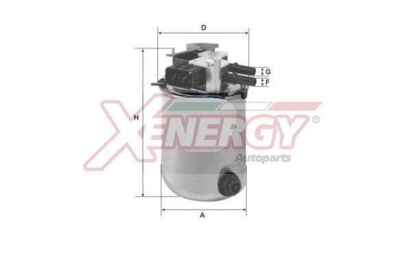 Xenergy X1551700 Fuel filter X1551700: Buy near me in Poland at 2407.PL - Good price!