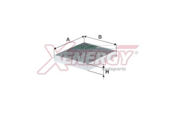 Xenergy X11674 Filter, interior air X11674: Buy near me in Poland at 2407.PL - Good price!