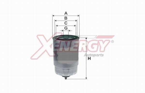 Xenergy X1599792 Fuel filter X1599792: Buy near me in Poland at 2407.PL - Good price!