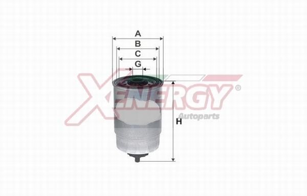 Xenergy X159969 Топливный фильтр X159969: Отличная цена - Купить в Польше на 2407.PL!
