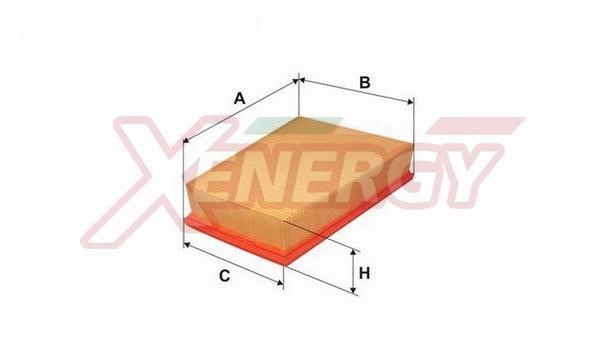 Xenergy X1521706 Воздушный фильтр X1521706: Отличная цена - Купить в Польше на 2407.PL!