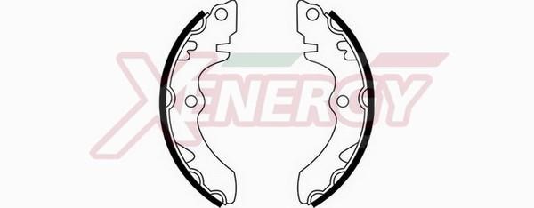 Xenergy X50413 Parking brake shoes X50413: Buy near me in Poland at 2407.PL - Good price!