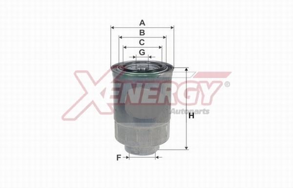Xenergy X159855 Kraftstofffilter X159855: Kaufen Sie zu einem guten Preis in Polen bei 2407.PL!