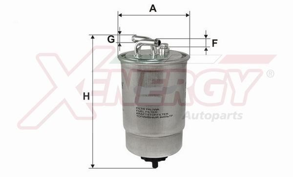 Xenergy X1510440 Fuel filter X1510440: Buy near me in Poland at 2407.PL - Good price!