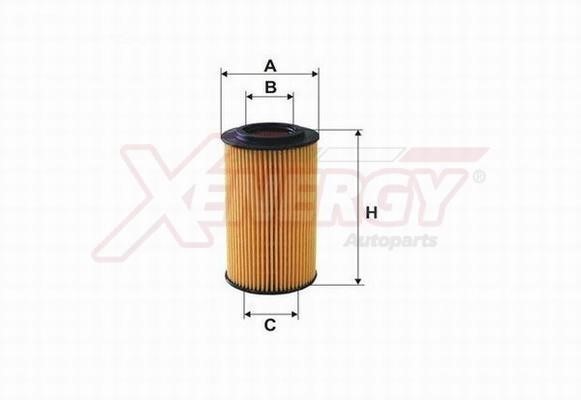 Xenergy X1596774 Масляный фильтр X1596774: Отличная цена - Купить в Польше на 2407.PL!