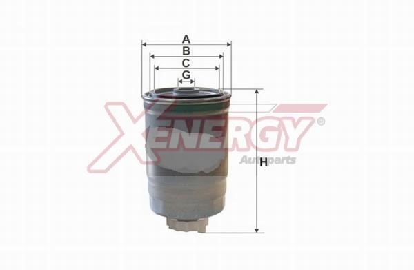 Xenergy X159987 Fuel filter X159987: Buy near me in Poland at 2407.PL - Good price!