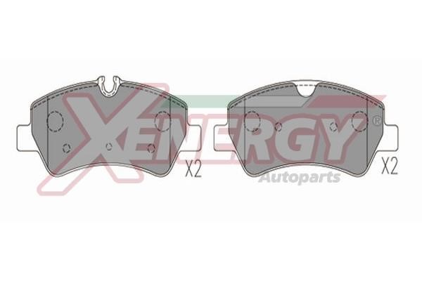 Xenergy X41371 Гальмівні колодки, комплект X41371: Приваблива ціна - Купити у Польщі на 2407.PL!