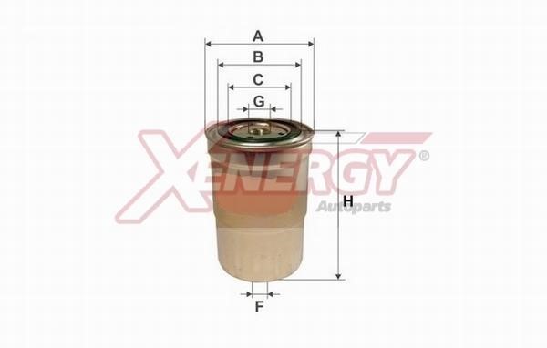 Xenergy X1598561 Fuel filter X1598561: Buy near me in Poland at 2407.PL - Good price!
