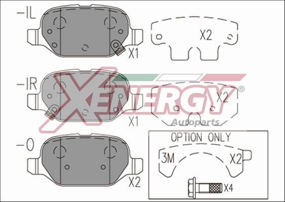 Xenergy X41193 Klocki hamulcowe, zestaw X41193: Dobra cena w Polsce na 2407.PL - Kup Teraz!