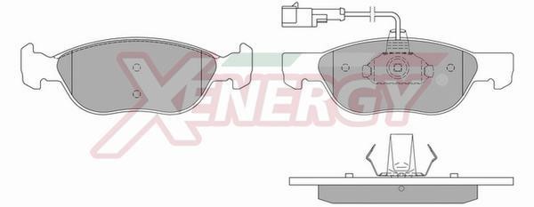 Xenergy X40573 Scheibenbremsbeläge, Set X40573: Kaufen Sie zu einem guten Preis in Polen bei 2407.PL!