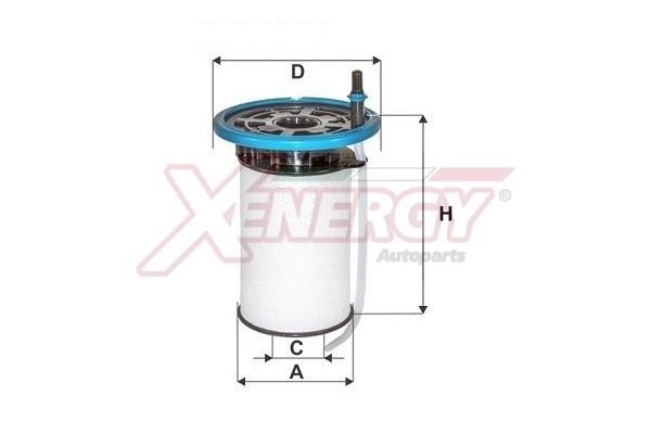 Xenergy X1510636 Топливный фильтр X1510636: Отличная цена - Купить в Польше на 2407.PL!