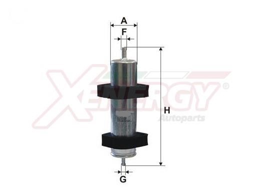 Xenergy X159991 Топливный фильтр X159991: Отличная цена - Купить в Польше на 2407.PL!