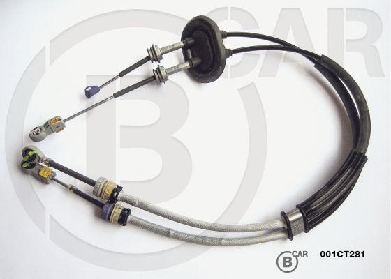 B Car 001CT281 Трос привода механизма переключения передач 001CT281: Купить в Польше - Отличная цена на 2407.PL!
