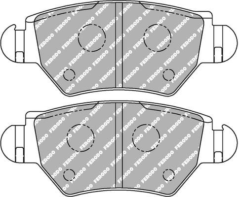 Ferodo FDS1294 Brake Pad Set, disc brake FDS1294: Buy near me at 2407.PL in Poland at an Affordable price!