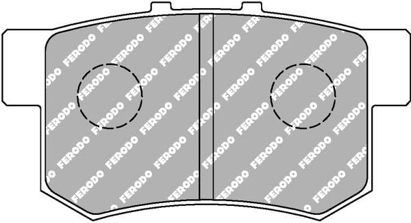 Ferodo FDS 956 Brake Pad Set, disc brake FDS956: Buy near me at 2407.PL in Poland at an Affordable price!