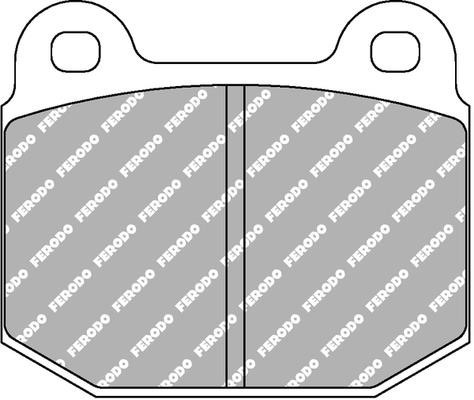 Ferodo FCP 116R Brake Pad Set, disc brake FCP116R: Buy near me at 2407.PL in Poland at an Affordable price!
