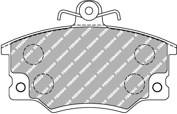 Ferodo FCP 370C Brake Pad Set, disc brake FCP370C: Buy near me at 2407.PL in Poland at an Affordable price!