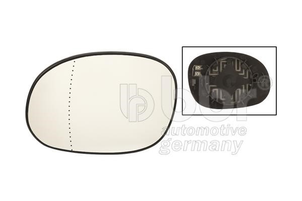 BBR Automotive 001-10-24496 Mirror Glass, outside mirror 0011024496: Buy near me in Poland at 2407.PL - Good price!