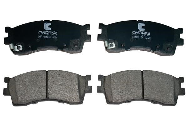 CWORKS C11CR1041 Brake Pad Set, disc brake C11CR1041: Buy near me in Poland at 2407.PL - Good price!