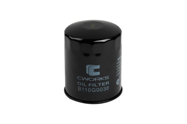 CWORKS B110G0038 Oil Filter B110G0038: Buy near me at 2407.PL in Poland at an Affordable price!
