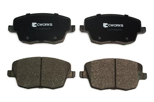 CWORKS C11CR0075 Brake Pad Set, disc brake C11CR0075: Buy near me in Poland at 2407.PL - Good price!