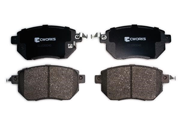 CWORKS C11CR0040 Тормозные колодки дисковые, комплект C11CR0040: Отличная цена - Купить в Польше на 2407.PL!