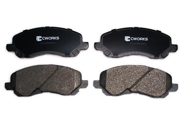 CWORKS C11CR0051 Brake Pad Set, disc brake C11CR0051: Buy near me in Poland at 2407.PL - Good price!