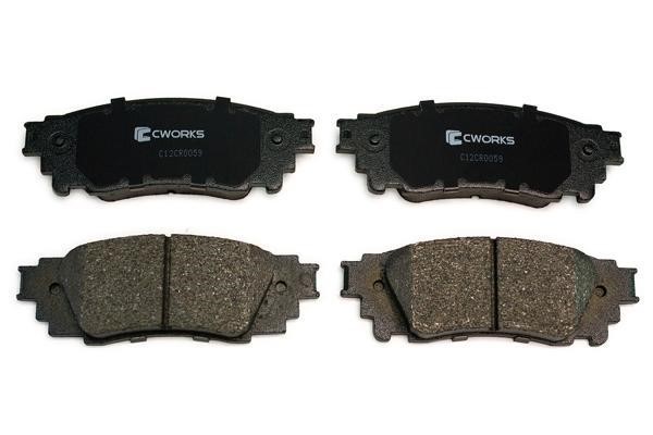 CWORKS C12CR0059 Brake Pad Set, disc brake C12CR0059: Buy near me in Poland at 2407.PL - Good price!