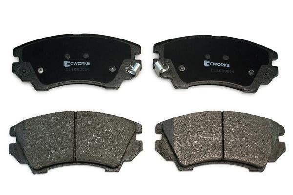 CWORKS C11CR0064 Brake Pad Set, disc brake C11CR0064: Buy near me at 2407.PL in Poland at an Affordable price!
