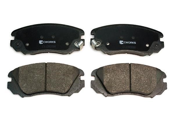 CWORKS C11CR0066 Brake Pad Set, disc brake C11CR0066: Buy near me in Poland at 2407.PL - Good price!