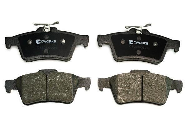 CWORKS C12CR0024 Brake Pad Set, disc brake C12CR0024: Buy near me in Poland at 2407.PL - Good price!