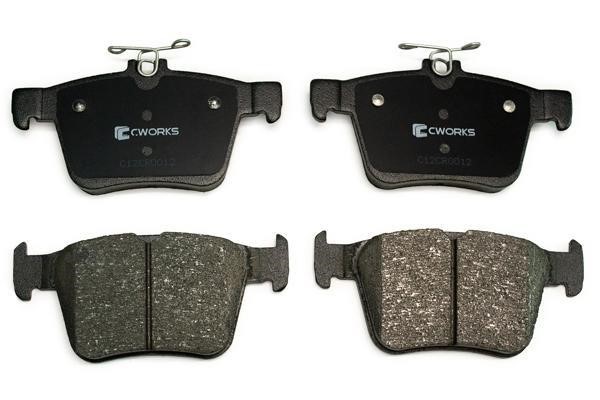 CWORKS C12CR0012 Brake Pad Set, disc brake C12CR0012: Buy near me in Poland at 2407.PL - Good price!