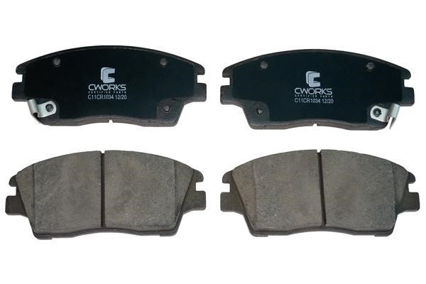 CWORKS C11CR1034 Brake Pad Set, disc brake C11CR1034: Buy near me in Poland at 2407.PL - Good price!