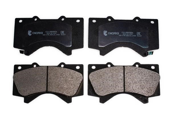 CWORKS C112R0001 Brake Pad Set, disc brake C112R0001: Buy near me in Poland at 2407.PL - Good price!