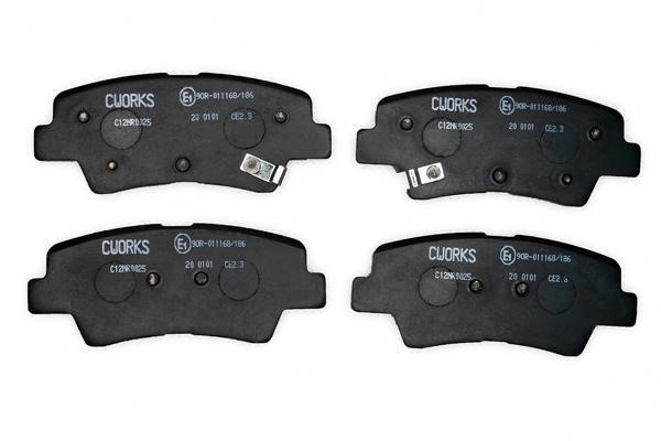 CWORKS C12NR0025 Brake Pad Set, disc brake C12NR0025: Buy near me in Poland at 2407.PL - Good price!