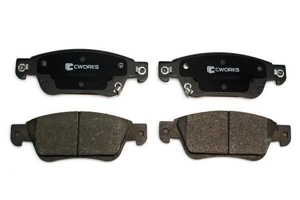 CWORKS C11CR0037 Brake Pad Set, disc brake C11CR0037: Buy near me in Poland at 2407.PL - Good price!