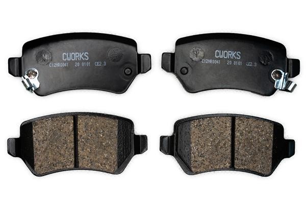 CWORKS C12NR0041 Brake Pad Set, disc brake C12NR0041: Buy near me in Poland at 2407.PL - Good price!