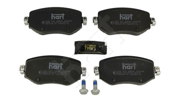 Hart 256 957 Тормозные колодки дисковые, комплект 256957: Отличная цена - Купить в Польше на 2407.PL!