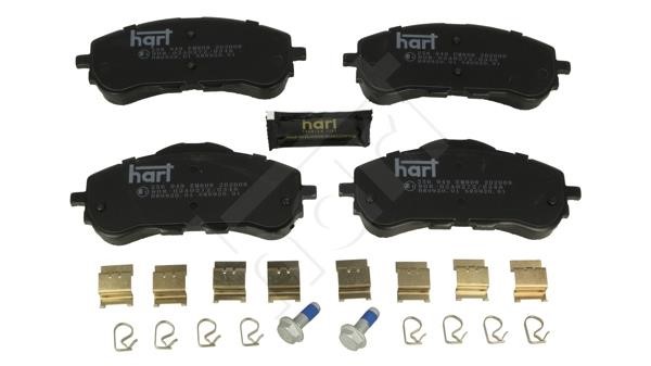 Hart 256 949 Brake Pad Set, disc brake 256949: Buy near me in Poland at 2407.PL - Good price!