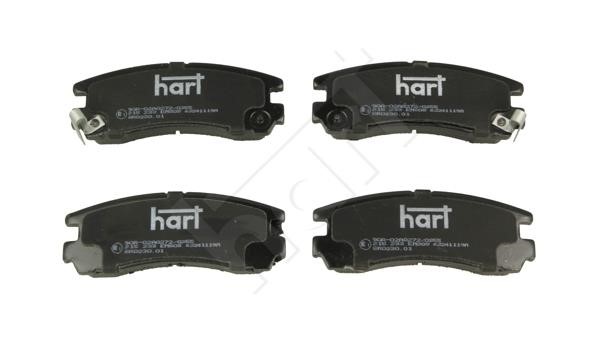 Hart 215 233 Тормозные колодки дисковые, комплект 215233: Отличная цена - Купить в Польше на 2407.PL!